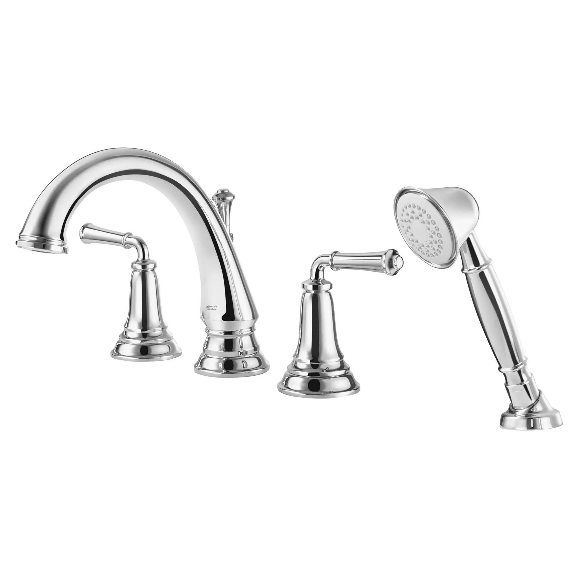 Delancey® Bathtub Faucet With  Lever Handles and Personal Shower for Flash® Rough-In Valve — thumbnail 3